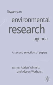 Hardcover Towards an Environment Research Agenda: A Second Selection of Papers Book