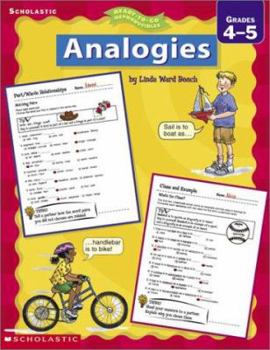 Paperback Analogies Grades 4-5 Book