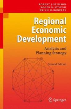 Paperback Regional Economic Development: Analysis and Planning Strategy Book