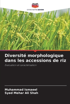 Paperback Diversité morphologique dans les accessions de riz [French] Book