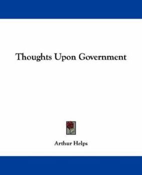 Paperback Thoughts Upon Government Book