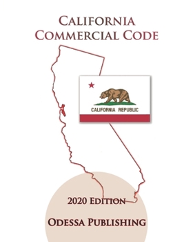 Paperback California Commercial Code 2020 Edition [COM] Book