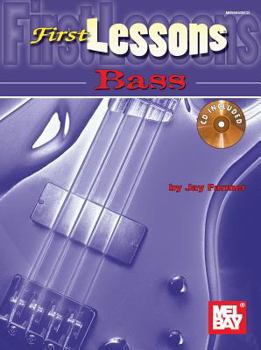 Paperback First Lessons Bass [With CD] Book