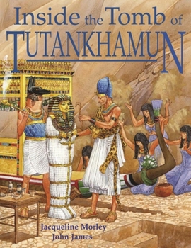 Library Binding Inside the Tomb of Tutankhamun Book