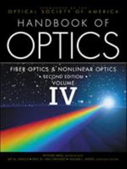 Hardcover Handbook of Optics, Volume IV Book