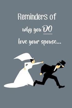 Paperback Reminders of Why You Love Your Spouse Book