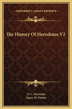 Hardcover The History Of Herodotus V2 Book