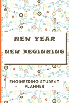 Paperback Engineering Student Planner: New year New beginning Book