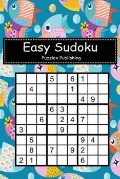 Easy Sudoku: Sudoku Puzzle Game For Beginers With Fish graphic design seamless pattern cover