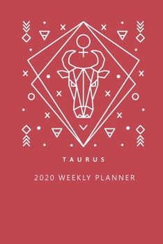 Taurus 2020 Weekly Planner (Red)