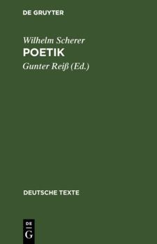 Hardcover Poetik [German] Book
