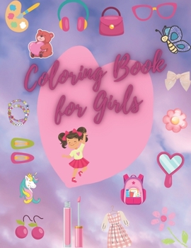 Paperback Coloring Book for Girls Book
