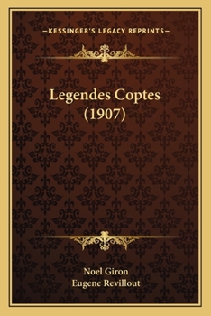 Paperback Legendes Coptes (1907) Book