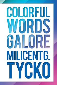 Paperback Colorful Words Galore Book