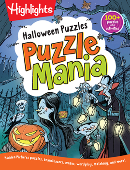 Paperback Halloween Puzzles Book