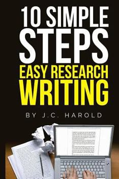 Paperback 10 Simple Steps ... Easy Research Writing Book