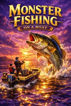 Paperback Monster Fishing on a Boat. Book