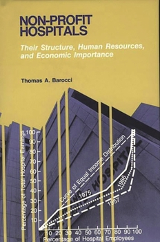 Hardcover Non-Profit Hospitals: Their Structure, Human Resources, and Economic Importance Book