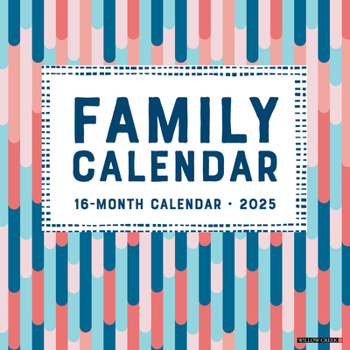 Unknown Binding Family Planner 2025 12 X 12 Wall Calendar Book