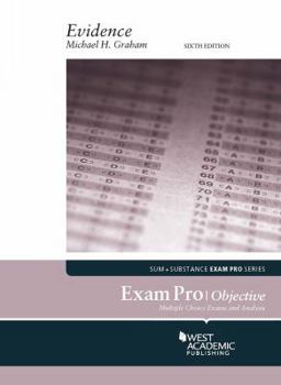 Paperback Exam Pro on Evidence (Objective) (Exam Pro Series) Book
