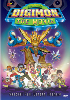 DVD Digimon: The Movie Book