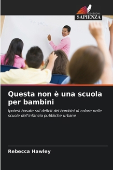 Paperback Questa non è una scuola per bambini [Italian] Book
