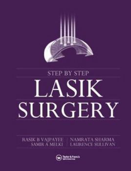Hardcover Step by Step LASIK Surgery Book