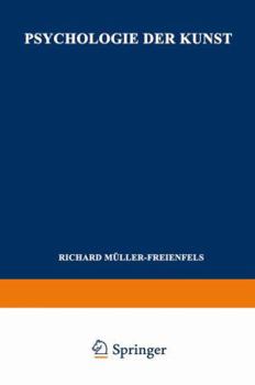 Paperback Psychologie Der Kunst: Band II, Psychologie Des Kunstschaffens Und Der Ästhetischen Wertung [German] Book