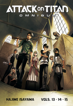 Paperback Attack on Titan Omnibus 5 (Vol. 13-15) Book