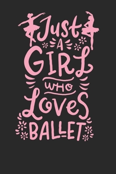 Paperback Notebook: Ballet Ruled 6x9 120 Pages Book