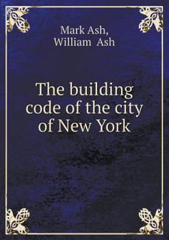 Paperback The building code of the city of New York Book