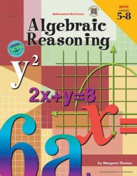 Paperback Algebraic Reasoning, Grades 5 to 8 Book