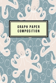 Graph Paper Composition: Graph Paper 6" x 9" Artic Quad Ruled 5x5,Grid Paper for school student,office,kids Notebooks