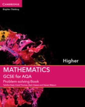 Paperback GCSE Mathematics for Aqa Higher Problem-Solving Book