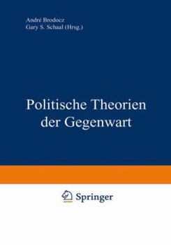 Paperback Politische Theorien Der Gegenwart [German] Book