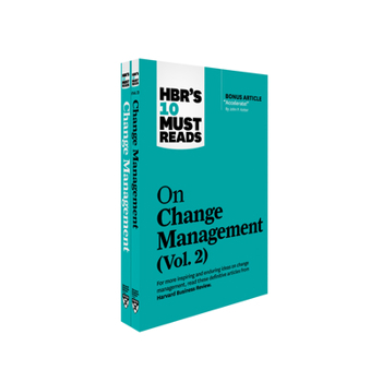 Paperback Hbr's 10 Must Reads on Change Management 2-Volume Collection Book