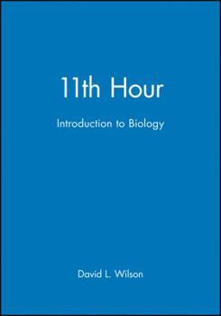 Paperback 11th Hour: Introduction to Biology Book