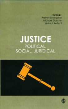 Paperback Justice: Political, Social, Juridical Book