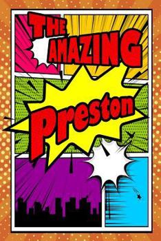 Paperback The Amazing Preston: Isometric Dot Paper Portrait Notebook Feature 120 Pages 6x9 Book