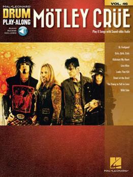 Paperback Motley Crue: Drum Play-Along Volume 46 [With Access Code] Book