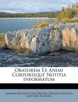 Paperback Oratorem Ex Animi Corporisque Notitia Informatum Book