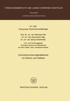 Paperback Cyclocarbonylierungsreaktionen Mit Alkinen Und Olefinen [German] Book