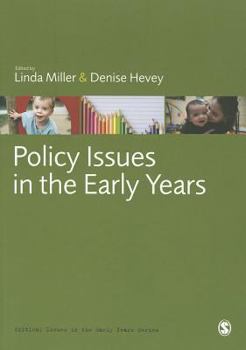 Paperback Policy Issues in the Early Years Book