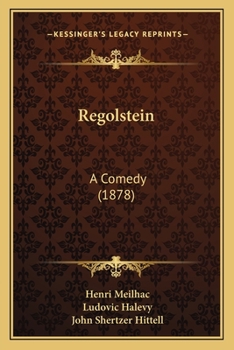 Paperback Regolstein: A Comedy (1878) Book