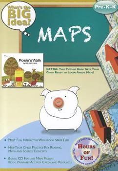 Paperback Maps, Grades Pre-K-K [With CDROM] Book