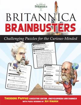 Paperback Britannica Brainbusters: Challenging Puzzles for the Curious-Minded Book