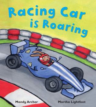 Paperback Racing Car Is Roaring Book