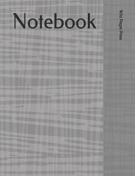 Paperback Notebook: Notebook Large Size 8.5 X 11 Ruled 150 Pages Softcover Book