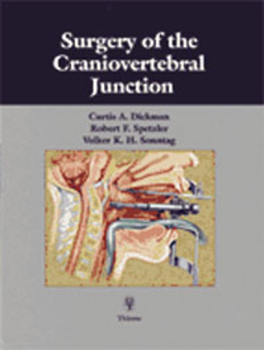 Hardcover Surgery of the Craniovertebral Junction Book