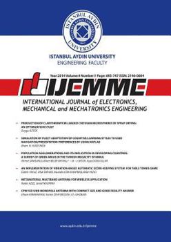 Paperback International Journal of Electronics, Mechanical and Mechatronics Engineering: Ijemme Book